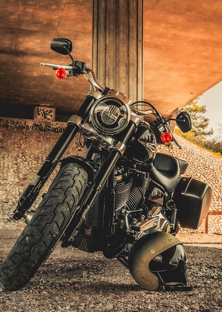 Moto Harley affiches et impressions par Mathias Stalsbo