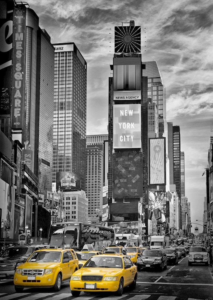 NEW YORK CITY Times Square Poster von Melanie Viola